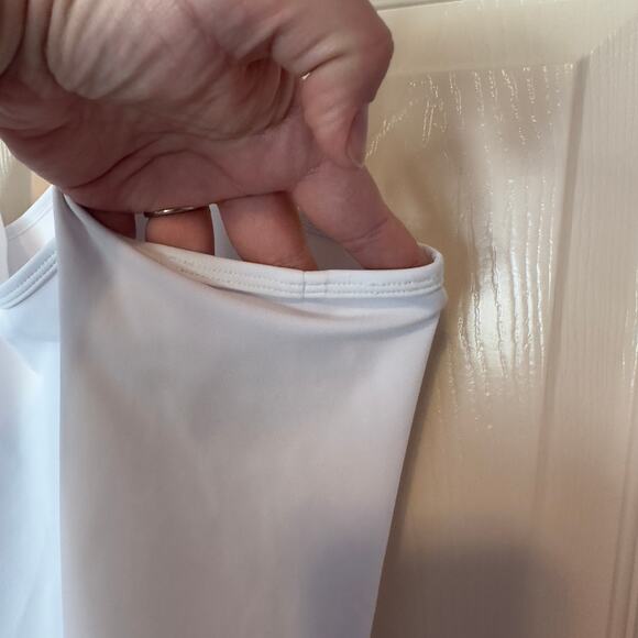 Aritzia Golden PowerSculpt Court Mini Dress Size L White Tenniscore Athletic - Picture 6 of 8